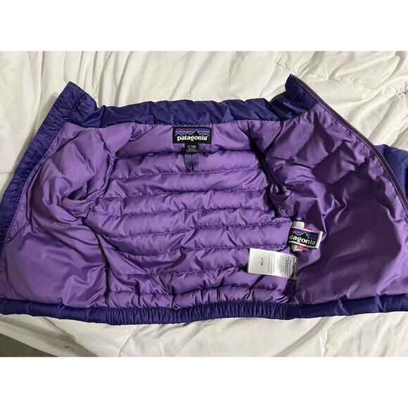 Patagonia Purple Puffer Jacket 6-12M - Picture 10 of 15